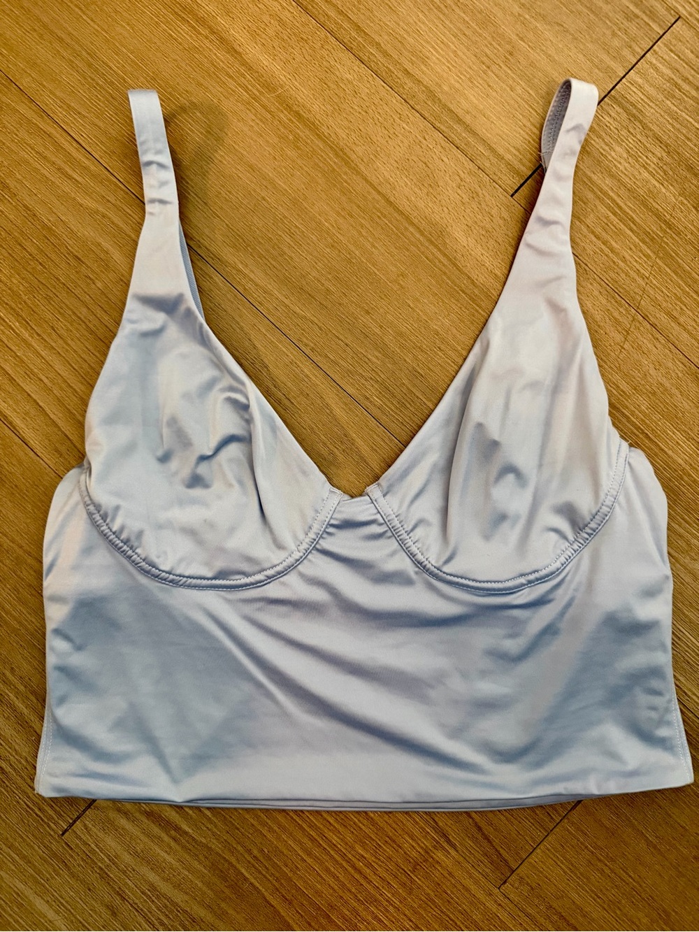 SMOOTHEZ AERIE Shine Corset Bra Top